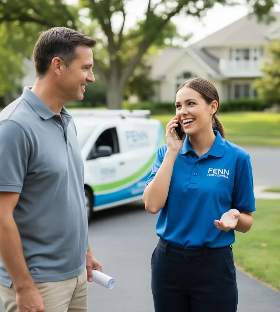 Fenn Pest Control customer support in Pine Brook